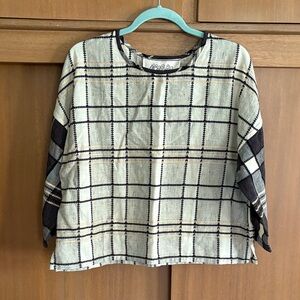 Ace & Jig Blouse in Pebble